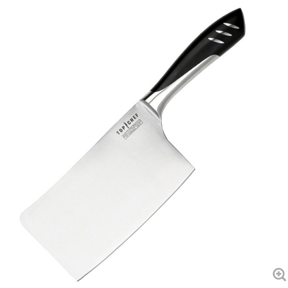 7" Stainless Steel Chopper Cleaver by Top Chef